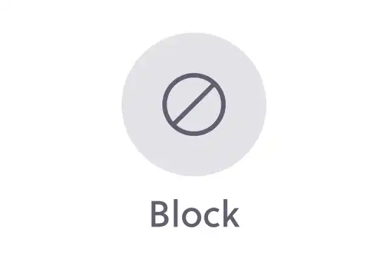 Block cards in-app